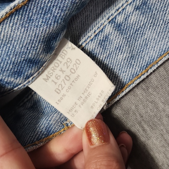 Vintage Wrangler Light Wash High Rise Tapered Leg Baggy Relaxed Mom Jeans - Picture 7 of 9